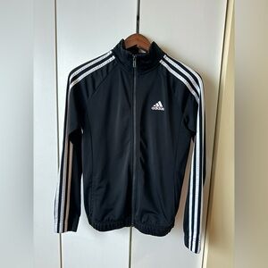 Adidas Black and White Track Jacket Size XS/ Black